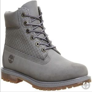 Timberland Grey Woven Women’s Boots